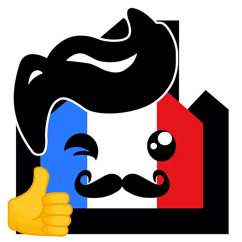 La Casa del Francés logo guino pulgar arriba