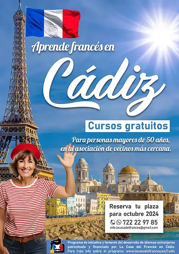 Curso de frances gratis en Cádiz